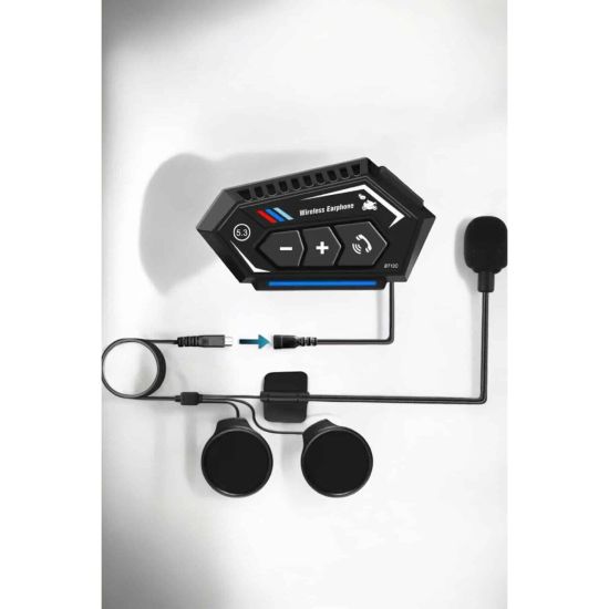 İnterkom Intercom Kask Kulaklık Bt22 Bluetooth Motosiklet Kulaklık 5.0