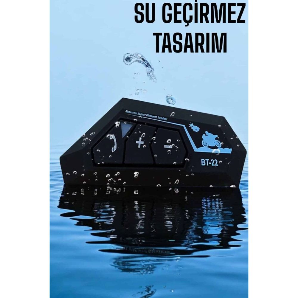 Kask Kulaklığı Motosiklet Intercom Interkom Dinleme Konuşma Özellikli 
