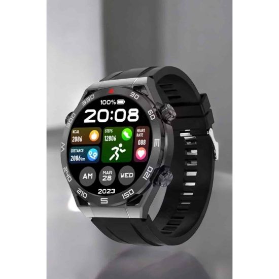 Akıllı Saat Yeni Nesil 2024 Model Metal Kordonlu Bluetooth Bağlantılı