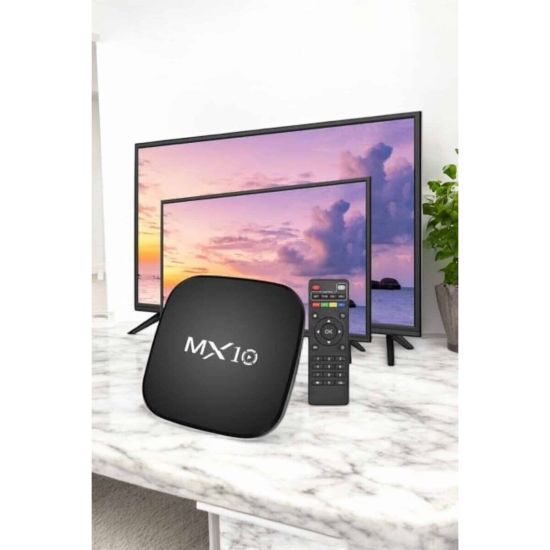 TV Box Android Uyumlu 4 Çekirdekli WİFİ Bağlantılı 4K