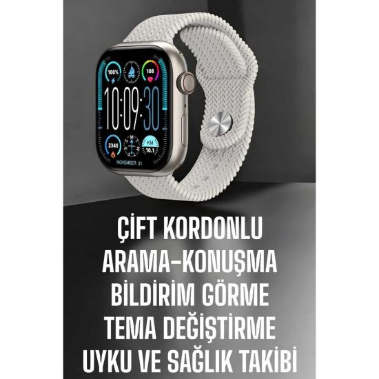 Yeni Nesil Akıllı Saat Arama Cevaplama GPS Takibi Adımsayar NFC Özelli