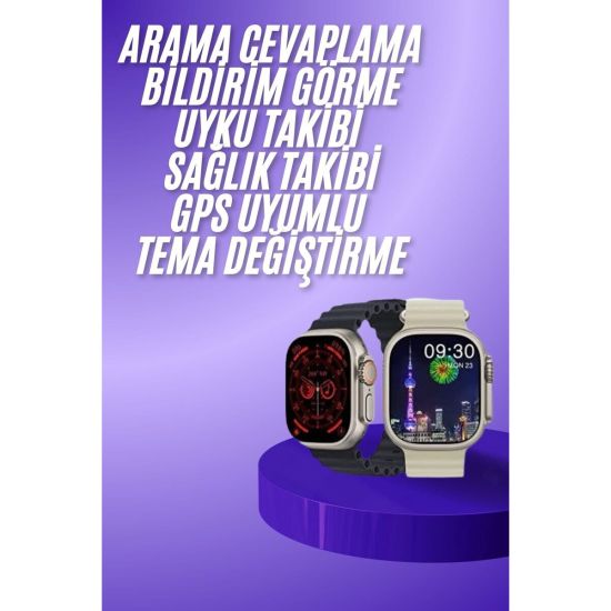 Akıllı Saat Bluetooth Bağlantılı Uyku ve Sağlık Takibi