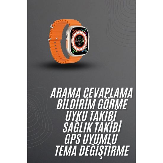 Akıllı Saat Arama Cevaplayan Bildirim Görme Yeni Nesil Bluetooth Bağla