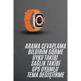 Akıllı Saat Arama Cevaplayan Bildirim Görme Yeni Nesil Bluetooth Bağla