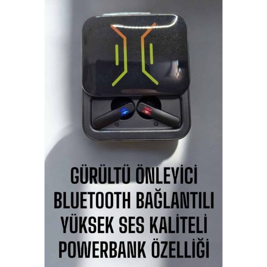 Kablosuz Bluetooth Kulaklık Powerbankli Uzun Pil Ömrü Yüksek Ses Kalit
