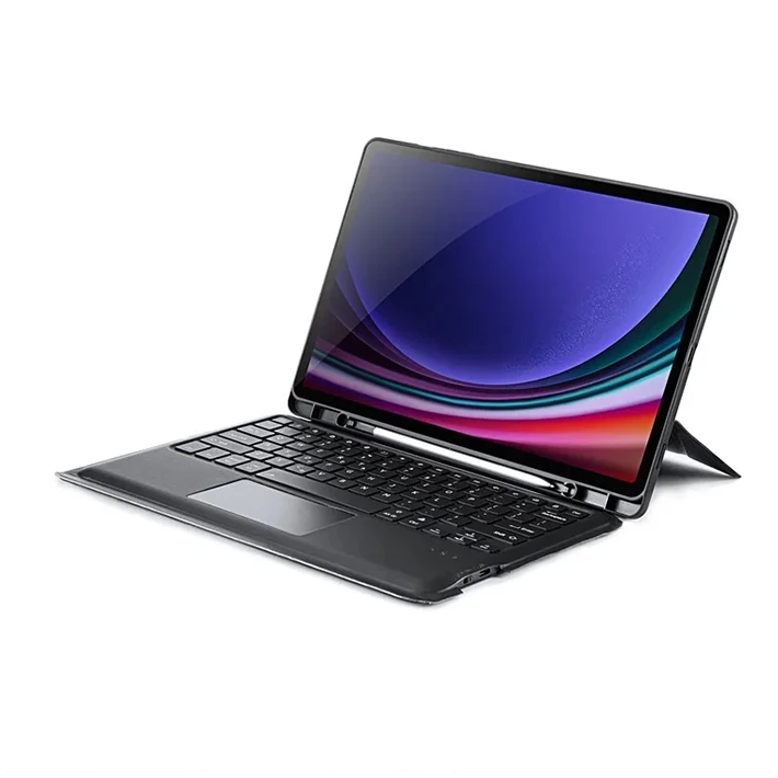 DUX DUCIS Samsung Galaxy Tab S9 + Ayrılabilir Bluetooth Klavye Touchpa