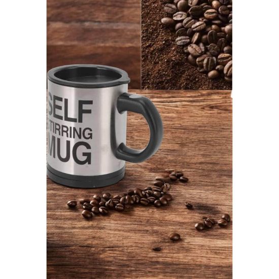 Mikser Kupa Yazılı Mug Bardak Karıştırma Özelliği