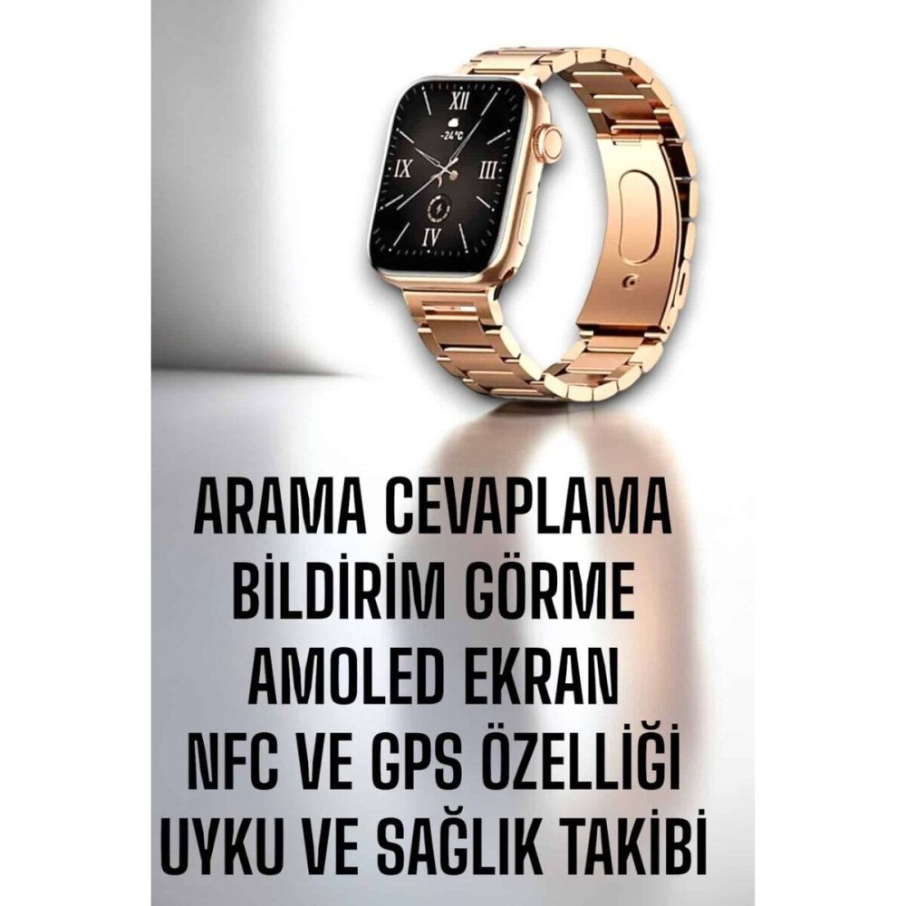 Akıllı Saat Adımsayar Nabız Takibi ve GPS Destekli Kadınlara Özel
