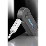Kablosuz Bluetooth Aux Araç Kiti Siyah Hafıza Kartlı