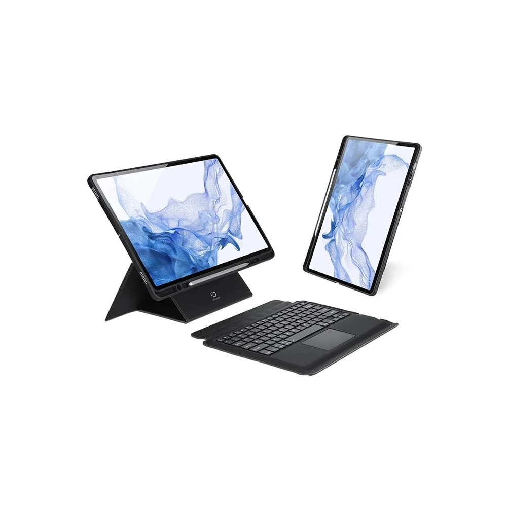 DUX DUCIS Galaxy Tab S8+ / S7+ / S7 FE İçin Ayrılabilir Bluetooth Klav