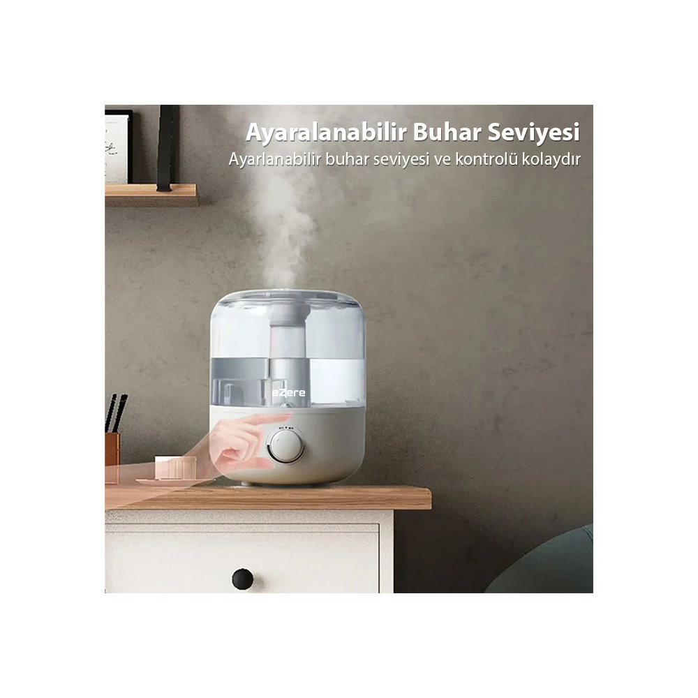 EZERE Yatak Odası için Üstten Doldurmalı 25 L Büyük Su TankıOtomatik K