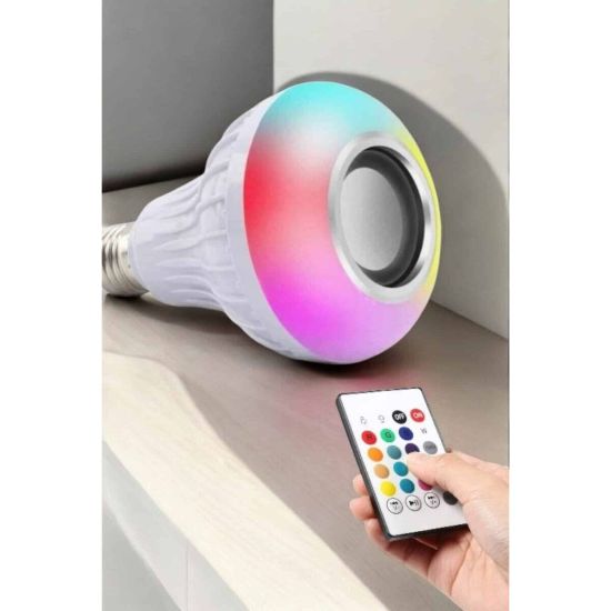Lamba Led Hoparlör Dayanıklı ve Uzun Ömürlü Bluetooth Hoparlör