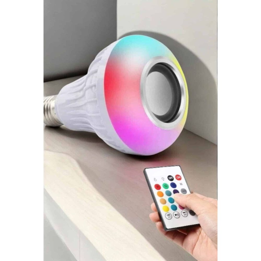 Lamba Led Hoparlör Dayanıklı ve Uzun Ömürlü Bluetooth Hoparlör
