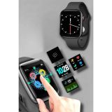 Akıllı Saat Adım Sayar Kalp Atışı İzleme Dokunmatik Bluetooth Bağlantı