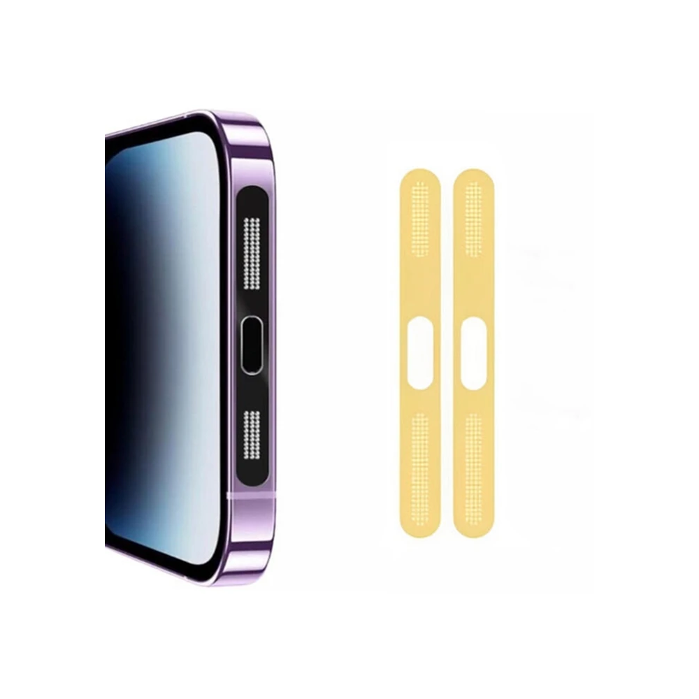 Ally iPhone 15 İçin Anti-Dust Toz Ve Kir Önleyici Sticker 2 Adet Set