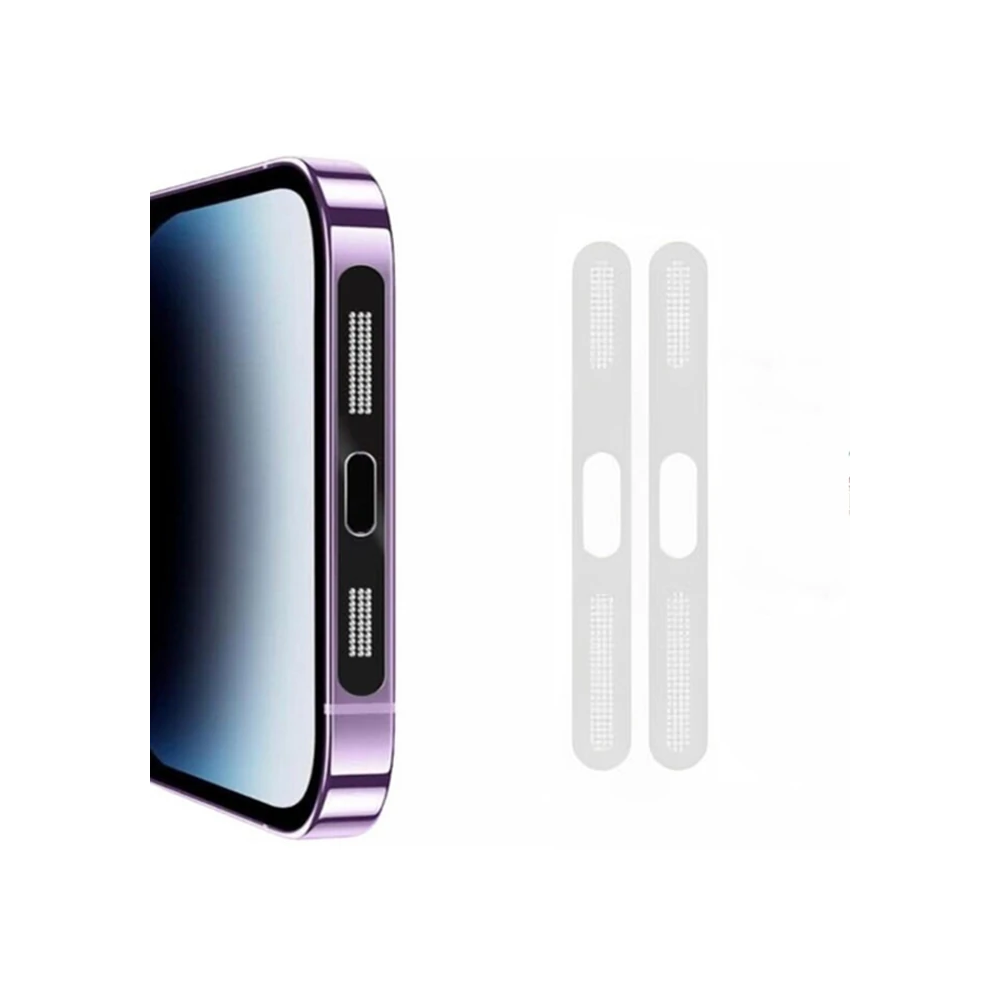 Ally iPhone 15 İçin Anti-Dust Toz Ve Kir Önleyici Sticker 2 Adet Set