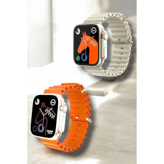 49MM Ekranlı Kan Basıncı ve Adımsayar Özellikli Bluetooth Akıllı Saat