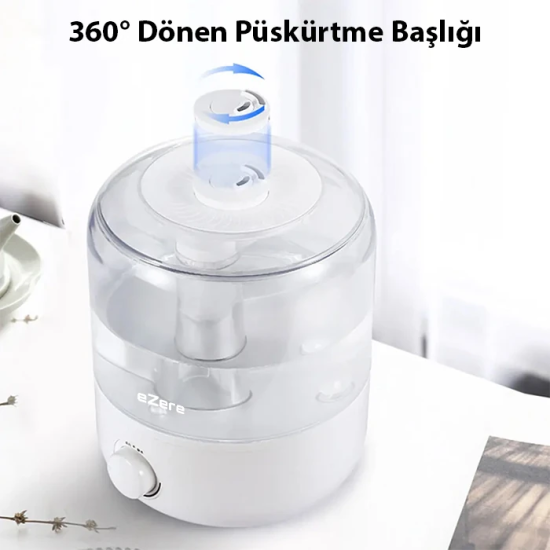 EZERE Yatak Odası için Üstten Doldurmalı 25 L Büyük Su TankıOtomatik K