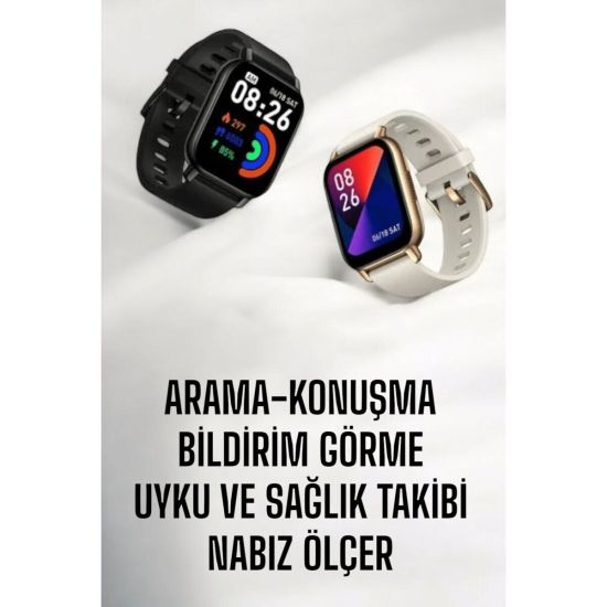 Suya Dayanıklı Bluetooth Akıllı Saat GPS Adımsayar Nabız & Sağlık Taki