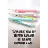 Seramik Kaplama Taşınabilir Mini Saç Düzleştirici Seyahat Dostu Tasarı