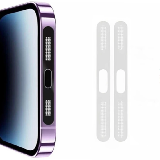 Ally iPhone 14 Pro İçin Anti-Dust Toz Ve Kir Önleyici Sticker 2 Adet S