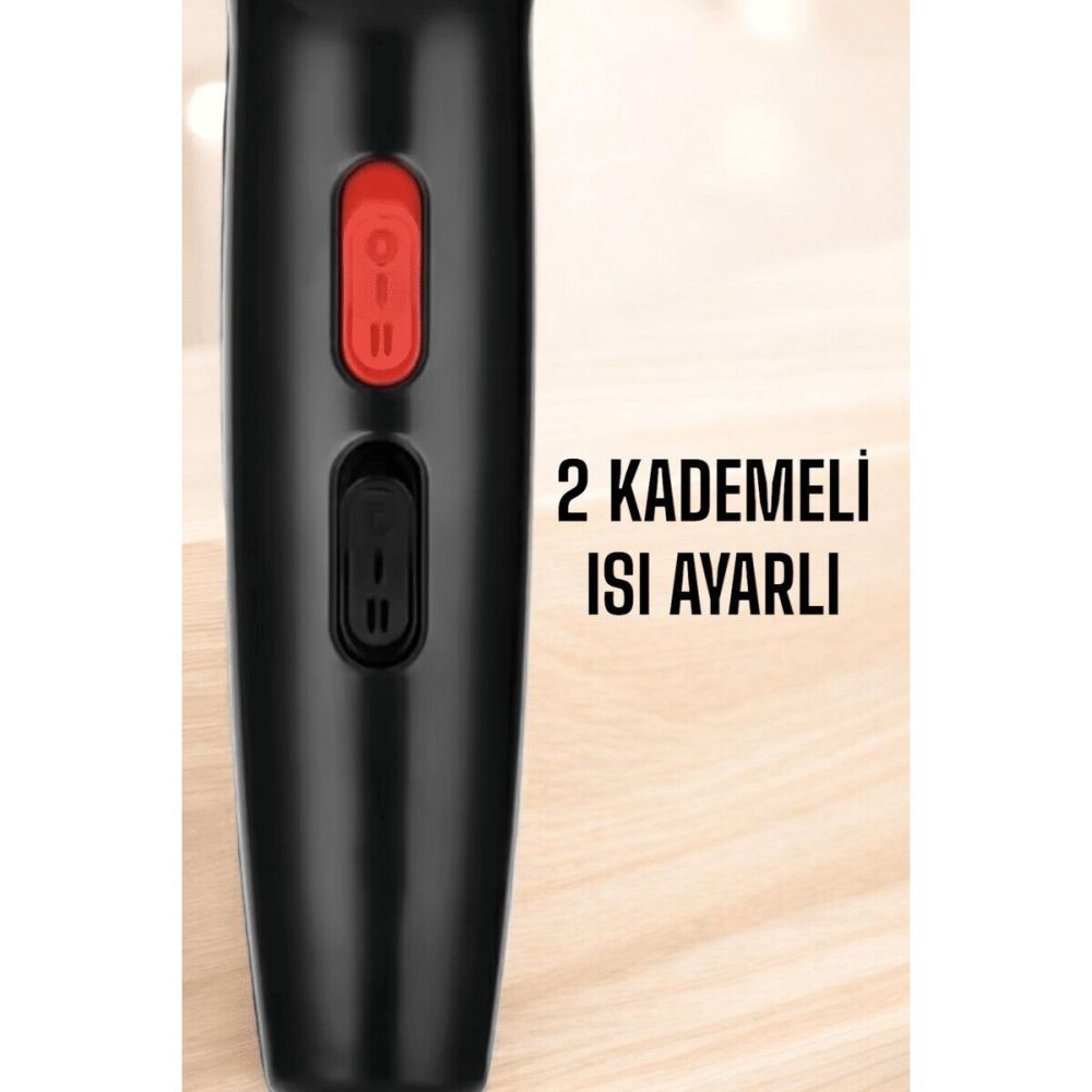 Soğuk ve Sıcak Üfleme Özellikli AC Motorlu Saç Kurutma Makinesi