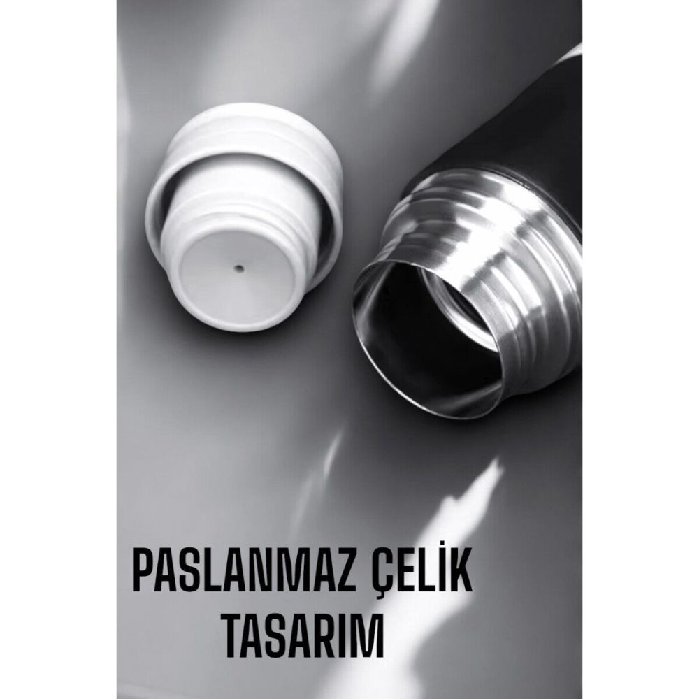 500 ml Kapasiteli Taşınabilir Basınçlı Termos Seti Günlük Kullanım içi