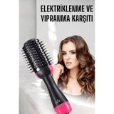 Fön Tarak Elektriklenmeyi Önleyen ve Parlaklık Veren Saç Şekillendiric