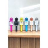 Taşınabilir Bluetooth Karaoke Mikrofon: Hafıza Kart Girişli Etkileyici