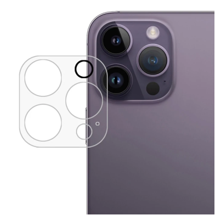 Ally iPhone 15 Pro-15 Pro Max Premium Kamera Lens Koruma Camı