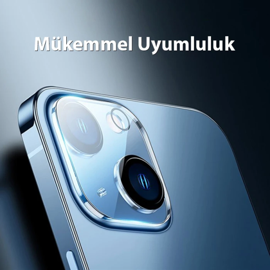 Ally iPhone 15-15 Plus Premium Kamera Lens Koruma Camı