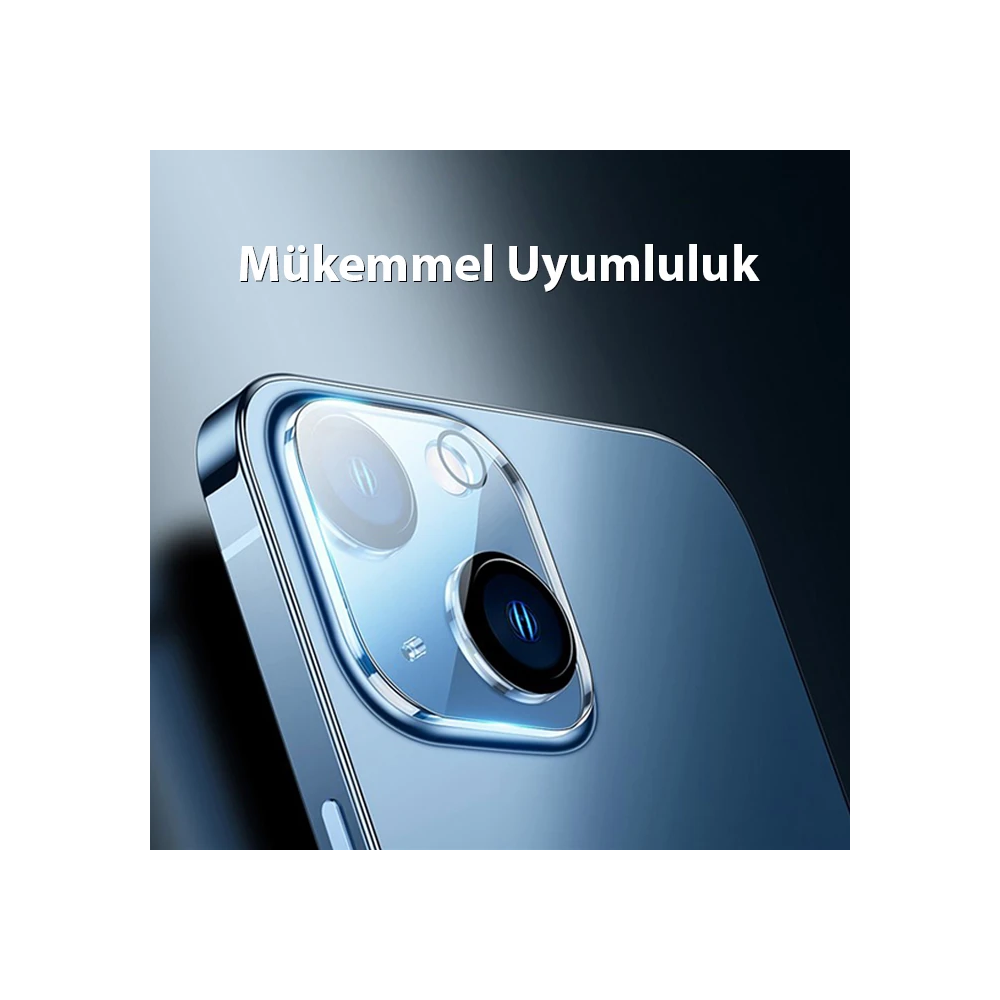 Ally iPhone 15-15 Plus Premium Kamera Lens Koruma Camı