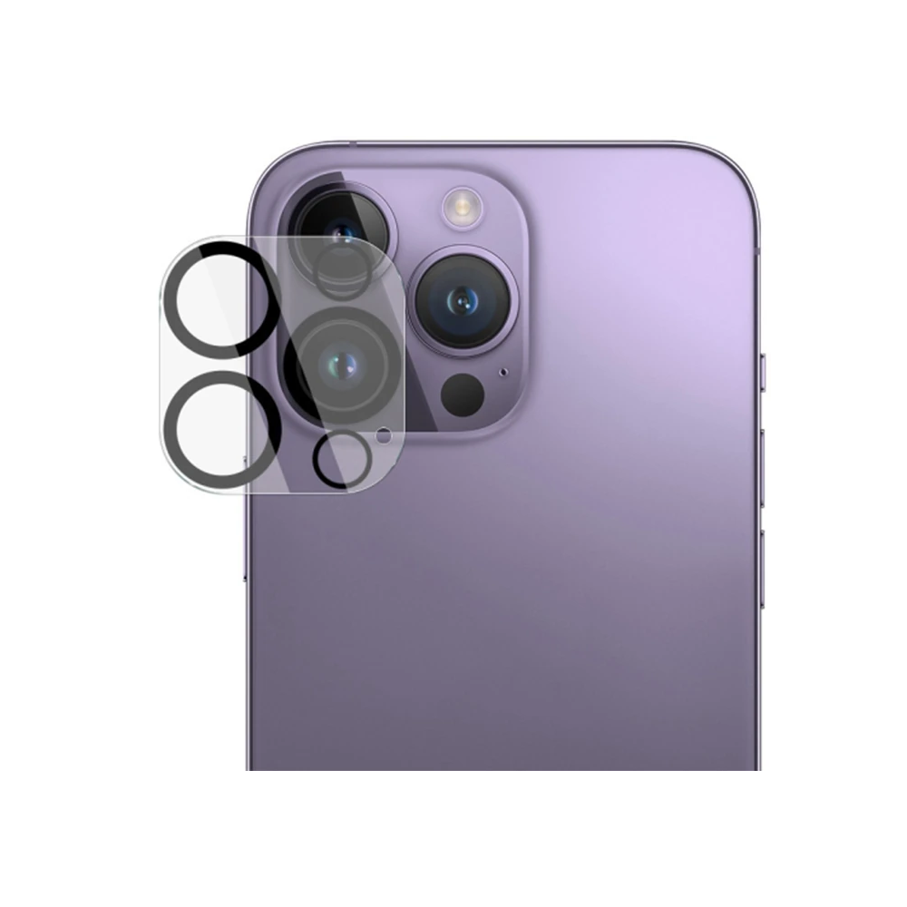 Ally iPhone 15 Pro-15 Pro Max Full Tempered Kamera Lens Koruma Camı