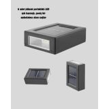 6 LED Güneş Enerjili Sensörlü Lamba – Akıllı Işık Sensörlü Enerji Tasa