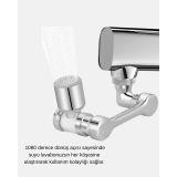 Dönebilir Musluk Başlığı – Lavabo Temizliği ve El-Yüz Yıkamada Maksimu