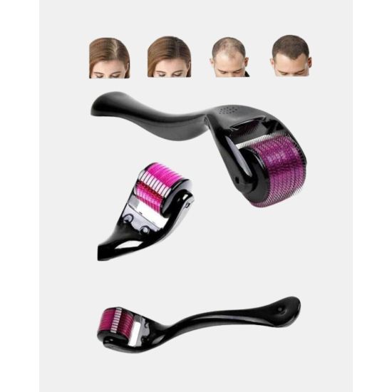 Derma Roller Titanyum İğneli Cilt Yenileyici – Akne Kırışıklık ve Leke