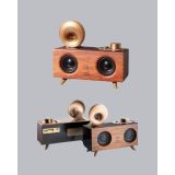 Gramafon Radyo Bluetooth Hoparlör Nostaljik Radyo FM Radyo