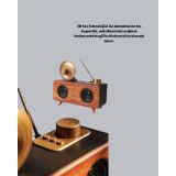 Gramafon Radyo Bluetooth Hoparlör Nostaljik Radyo FM Radyo
