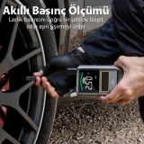 ALLY ST-5528 Dijital Basınç Göstergeli Oto Lastik Şişirme Pompası Hava
