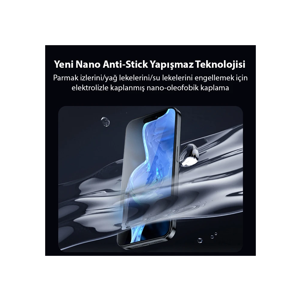 Ally iPhone 15 Plus Full Hd Kırılmaz Cam Ekran Koruyucu