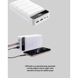 Çoklu Cihaz Uyumlu LED Ekranlı 50000 mAh Powerbank