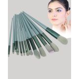 Taşınabilir Ergonomik Yapılı 13 Adet Fiber Kıllı Yüz ve Göz Makyaj Fır