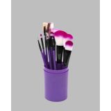 Taşınabilir Ergonomik Yapılı 13 Adet Fiber Kıllı Yüz ve Göz Makyaj Fır