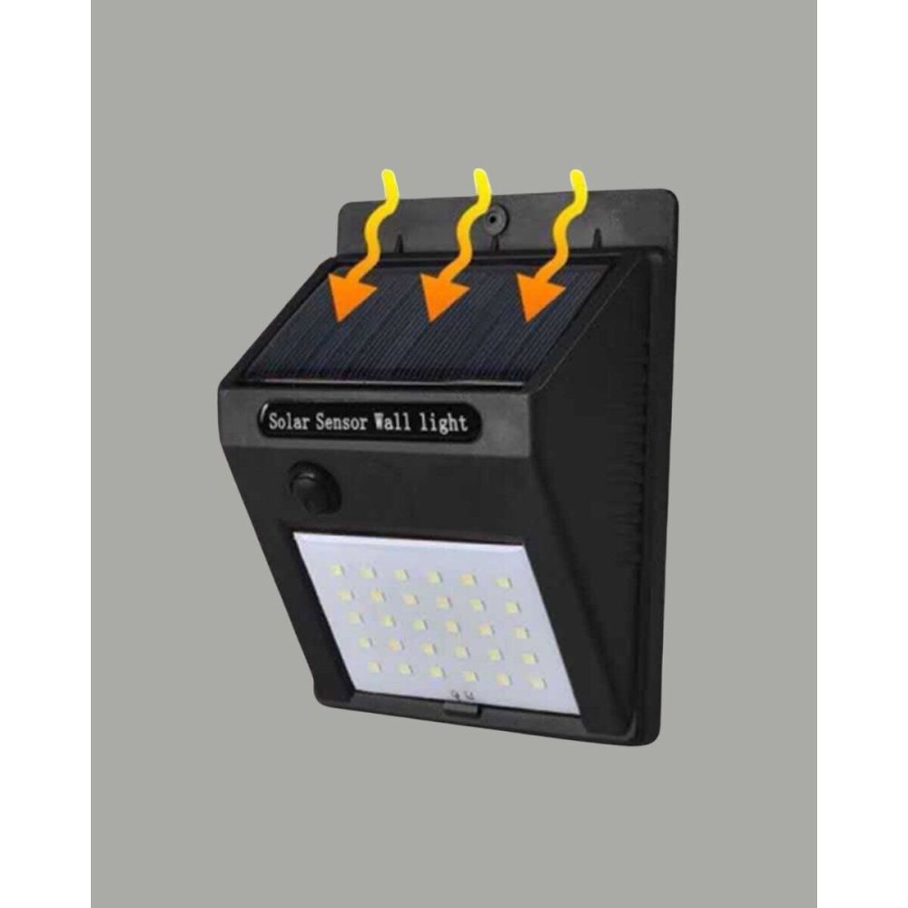 Hareket Sensörlü Güneş Enerjili Dış Mekan LED Lamba 100/144 LED