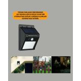 Bahçe ve Veranda İçin Güneş Paneli ile Otomatik Şarj Olan LED Duvar La