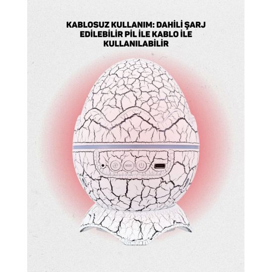 14 Renkli Nebula Yıldız Projektör + Müzik + Gürültü Cihazı + Zamanlayı