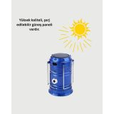 Kamp Lambası Güneş Enerjili Led Lamba Işıldak Şarjlı Powerbank Özellik