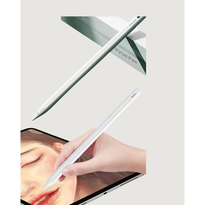 Yüksek Hassasiyetli Eğim Sensörlü Dijital Kalem – USB-C Hızlı Şarjlı