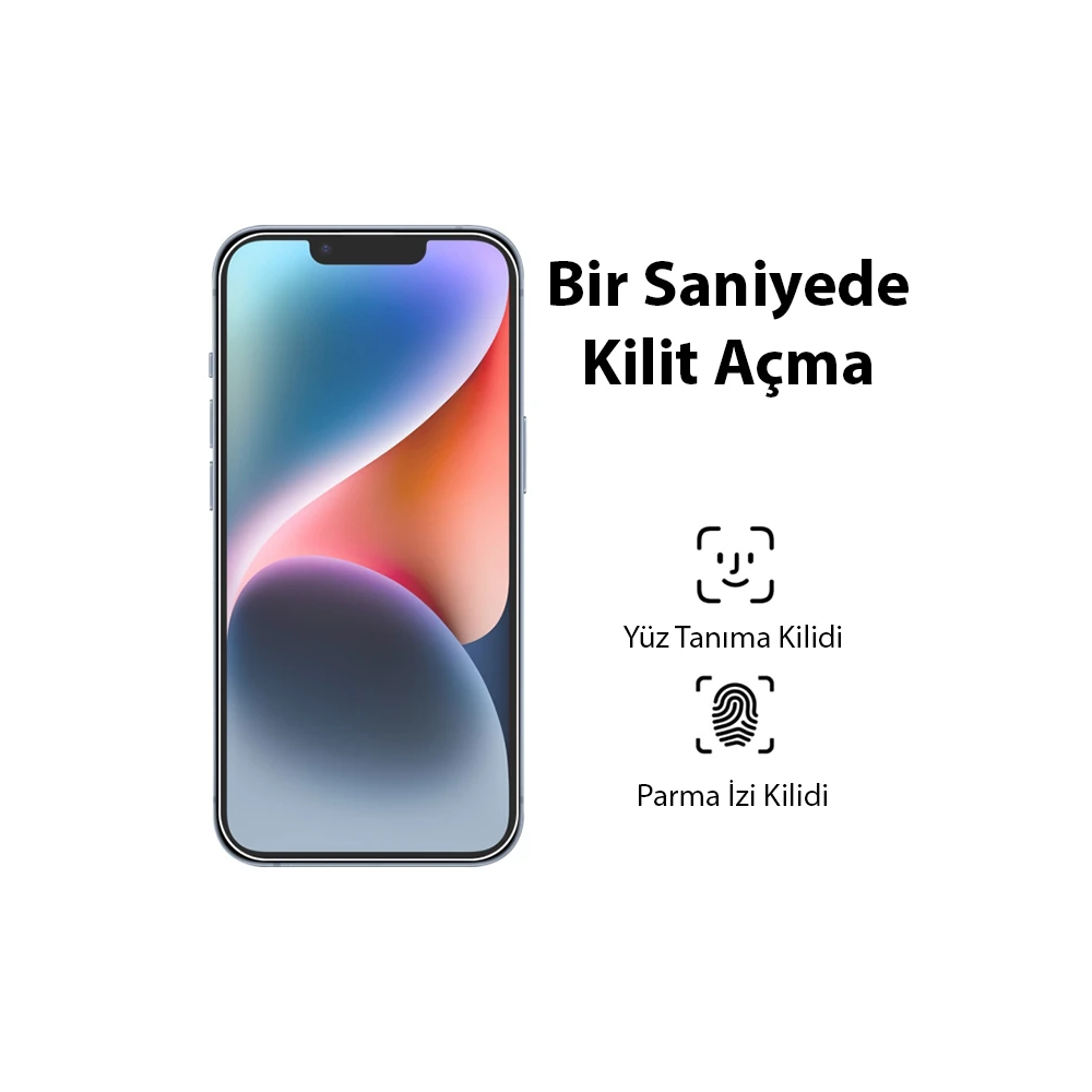 Ally iPhone 15 Plus Full HD Tempered Kırılmaz Cam Ekran Koruyucu