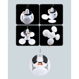 Güneş Paneliyle Şarj Olan Katlanabilir LED Çadır Lambası – 5 Kademeli 